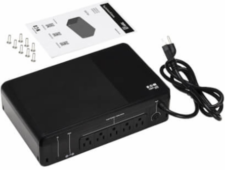 Standby UPS, 850VA / 450W, 120V, 5 NEMA 5-15R Outlets, 5-15P Plug, Desktop/Wall Mount