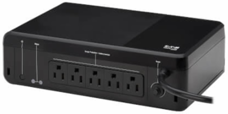 Standby UPS, 850VA / 450W, 120V, 5 NEMA 5-15R Outlets, 5-15P Plug, Desktop/Wall Mount