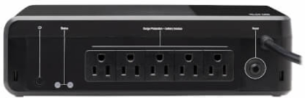 Standby UPS, 850VA / 450W, 120V, 5 NEMA 5-15R Outlets, 5-15P Plug, Desktop/Wall Mount
