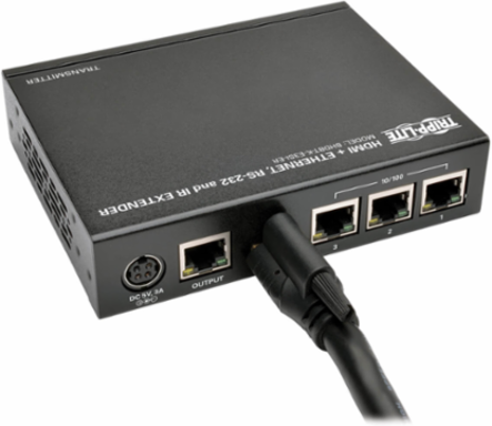 HDBaseT HDMI Extender Kit, 500 ft, 1080p, Ethernet, RS-232, IR Control