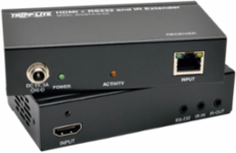 HDBaseT HDMI Extender Kit, 1080p, Up to 500 ft, IR Control, Includes Mounting Hardware