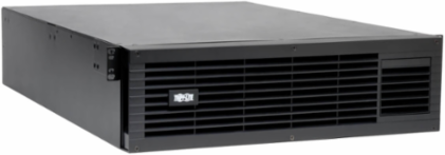 192V 3U Rack/Tower External Battery Pack, 194 lb Shipping Weight, Black Steel Cabinet