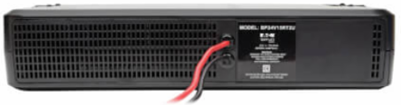 External 24V Rack/Tower Battery Pack, 2U Size, 27.02 lbs, CE Certified