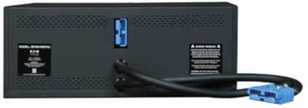 External 48V 4U Rackmount Battery Pack, 143.3 lbs, Daisychain Support