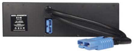 TAA-Compliant 48V 3U External Battery Pack, 163.1 lbs, Steel, 32 Inch Rack Depth