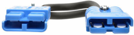 Extension Cable, 1 ft., 175A DC Connectors, Heavy-Duty 6 AWG Cabling