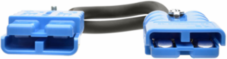 Extension Cable, 1 ft., 175A DC Connectors, Heavy-Duty 6 AWG Cabling
