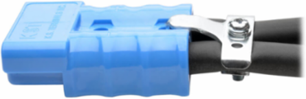 Extension Cable, 1 ft., 175A DC Connectors, Heavy-Duty 6 AWG Cabling