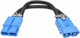 Extension Cable, 1 ft., 175A DC Connectors, Heavy-Duty 6 AWG Cabling