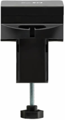 Clamp-On Power Strip Holder, ABS, Black