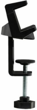 Clamp-On Power Strip Holder, ABS, Black