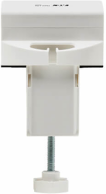 Clamp-On Power Strip Holder, ABS, White