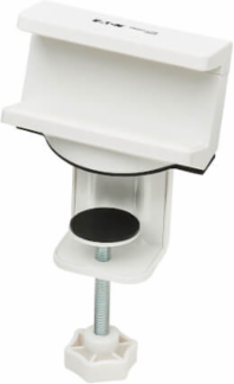 Clamp-On Power Strip Holder, ABS, White