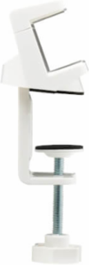 Clamp-On Power Strip Holder, ABS, White