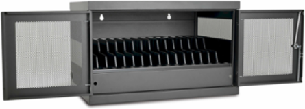 16-Device Charging Station Cabinet, Adjustable for Laptops up to 15 Inch