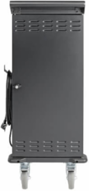27-Device AC Charging Station, 120V, Mobile Cart, 10 ft Cord, Black