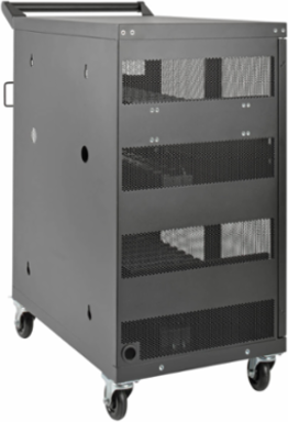 32-Device AC Charging Cart for Chromebooks, 10.5 x 1.5 x 15.4 Inch Slots