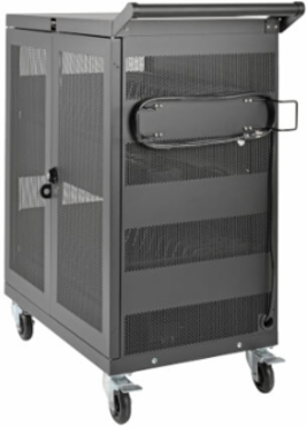 32-Device AC Charging Cart for Chromebooks, 10.5 x 1.5 x 15.4 Inch Slots