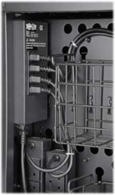 36-Device AC Charging Station Cart, 230V, Mobile, Charges Devices Up to 15 Inch