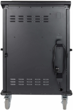 36-Device AC Charging Station Cart, 230V, Mobile, Charges Devices Up to 15 Inch