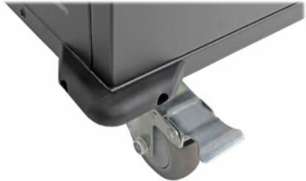 36-Device AC Charging Station Cart, 230V, Mobile, Charges Devices Up to 15 Inch