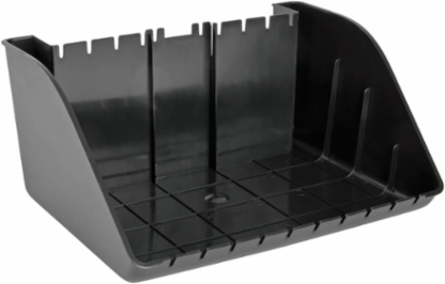 10-Device AC Charging Station with Surge Protection, 2880 Joules, Desktop Cabinet