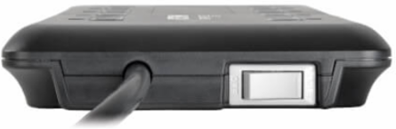 10-Device AC Charging Station with Surge Protection, 2880 Joules, Desktop Cabinet
