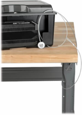 10-Device USB Charging Station for Tablets, 10 Ports, 2.4A Per Port