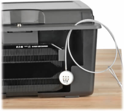 10-Device USB Charging Station for Tablets, 10 Ports, 2.4A Per Port