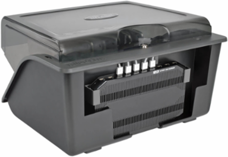 10-Device USB Charging Station for Tablets, 10 Ports, 2.4A Per Port