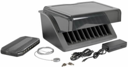 10-Device USB Charging Station for Tablets, 10 Ports, 2.4A Per Port