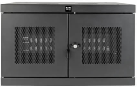 32-Device USB Charging Station with Locking Enclosure, Fast 2.4A Charging