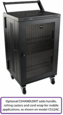 Mobile Cart Conversion Kit with Handle, 4 Inch Casters, 350 lb Capacity