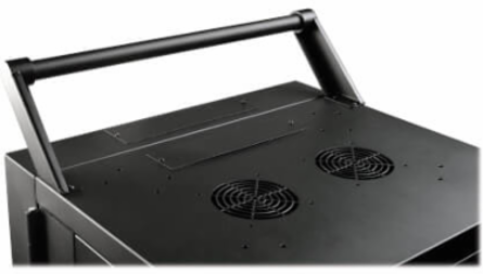 Mobile Cart Conversion Kit with Handle, 4 Inch Casters, 350 lb Capacity