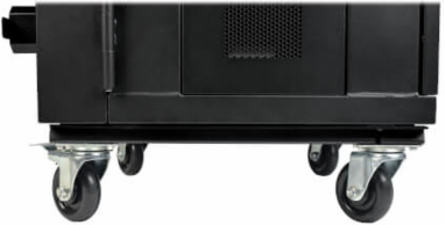 Mobile Cart Conversion Kit with Handle, 4 Inch Casters, 350 lb Capacity