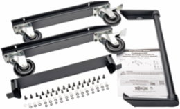 Mobile Cart Conversion Kit with Handle, 4 Inch Casters, 350 lb Capacity