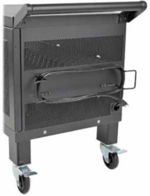 Mobile Cart Conversion Kit for 16-Device Charging Stations, 350 lb Capacity