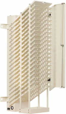 20-Device AC Charging Station Tower, 52.83 x 17.80 x 22.20 Inch, White