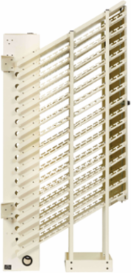 16-Device AC Charging Station Tower, White, Charge 32 Devices with 15A Ports