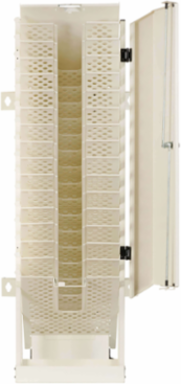 16-Device AC Charging Station Tower, White, Charge 32 Devices with 15A Ports
