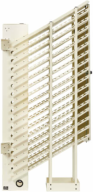 16-Device AC Charging Station Tower, White, Charge 32 Devices with 15A Ports