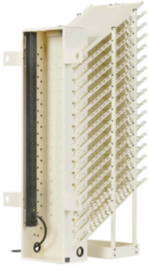 16-Device AC Charging Station Tower, White, Charge 32 Devices with 15A Ports