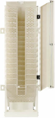 16-Device AC Charging Station Tower, White, Charge 32 Devices with 15A Ports