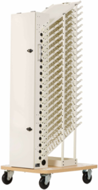 20-Device AC Charging Station Towers - Open Frame, White, 10 ft Cord, 40 Devices Total