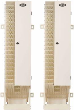 20-Device AC Charging Station Towers - Open Frame, White, 10 ft Cord, 40 Devices Total