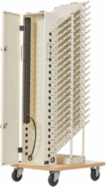 20-Device AC Charging Station Towers - Open Frame, White, 10 ft Cord, 40 Devices Total