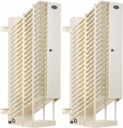 20-Device AC Charging Station Towers - Open Frame, White, 10 ft Cord, 40 Devices Total
