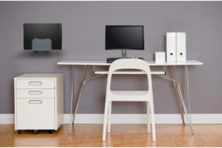 CPU/Computer Mount for Desks, Fits CPUs 4-6.25 Inch, Supports 40 lb.