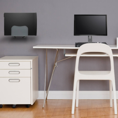 CPU/Computer Mount for Desks, Fits CPUs 4-6.25 Inch, Supports 40 lb.
