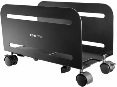 Mobile CPU Caddy - Width Adjustable for CPUs 4.7 to 8.2 Inch Wide, Locking Casters
